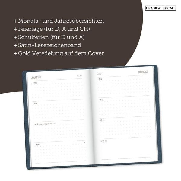 Produktbild: Terminplaner NatureArt 2027 Blumen