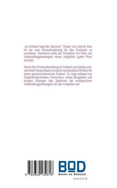 Produktbild: Preisverhandlungen im Einkauf