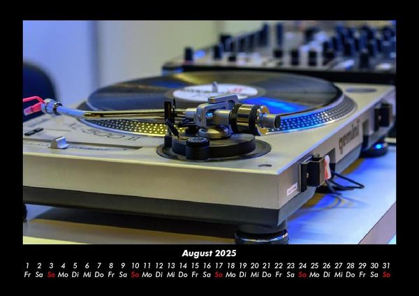 Produktbild: Musik 2025 Fotokalender DIN A3