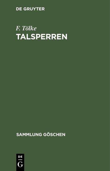 Produktbild: Talsperren