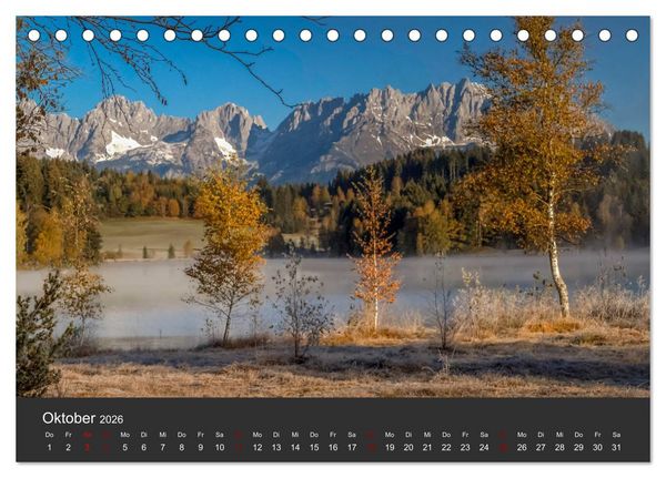 Produktbild: Der Wilde Kaiser, das Kletterparadies bei Kitzb&uuml;hel (Tischkalender 2026 DIN A5 quer), CALVENDO Monatskalender