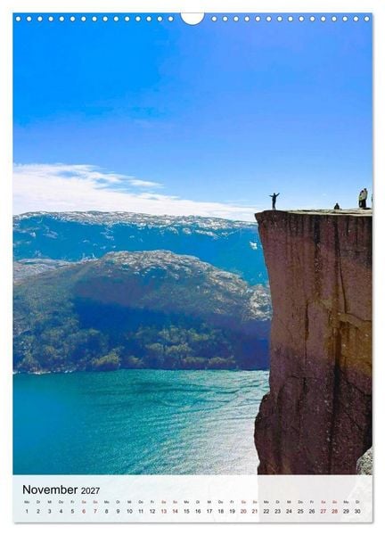 Produktbild: Auf Kreuzfahrt nach S&uuml;dnorwegen (Wandkalender 2027 DIN A3 hoch), CALVENDO Monatskalender
