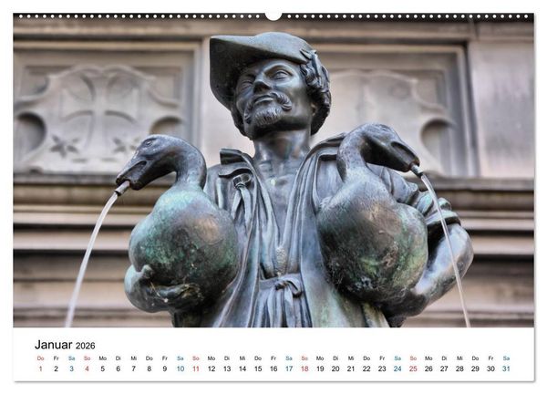 Produktbild: Unterwegs in Luzern (hochwertiger Premium Wandkalender 2026 DIN A2 quer), Kunstdruck in Hochglanz