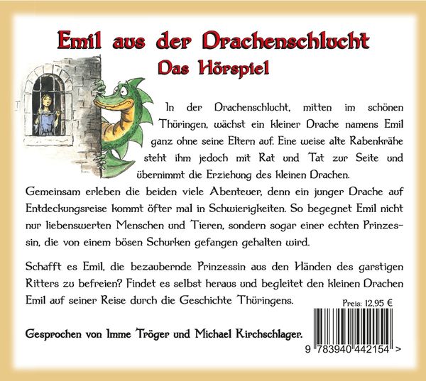 Produktbild: Emil aus der Drachenschlucht &ndash; Das H&ouml;rspiel
