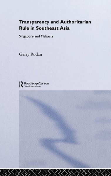 Produktbild: Transparency and Authoritarian Rule in Southeast Asia