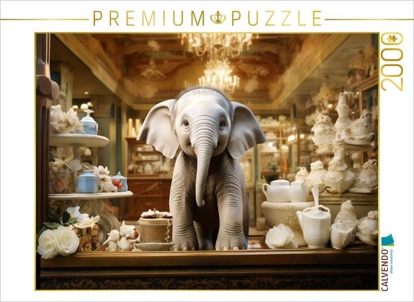 Produktbild: CALVENDO Puzzle Ein Motiv aus dem Kalender "Tierische Sprichw&ouml;rter" | 2000 Teile Lege-Gr&ouml;&szlig;e 90x67cm Foto-Puzzle f&uuml;r gl&uuml;ckliche Stunden