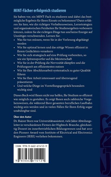 Produktbild: MINT-F&auml;cher erfolgreich studieren