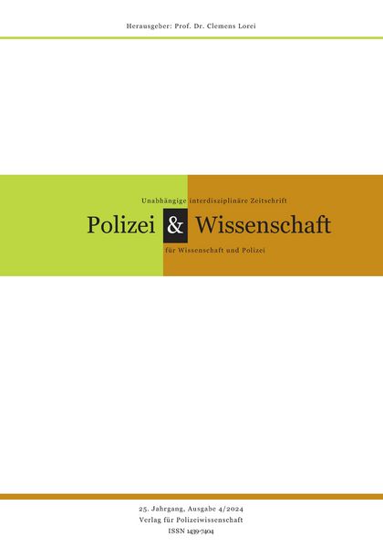 Produktbild: Zeitschrift Polizei & Wissenschaft