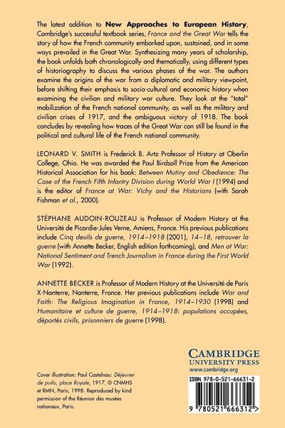 Produktbild: France and the Great War