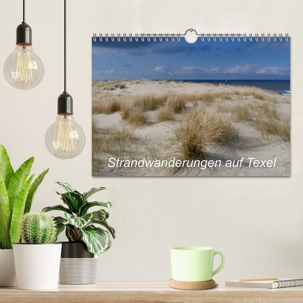 Produktbild: Strandwanderungen auf Texel (Wandkalender 2026 DIN A4 quer), CALVENDO Monatskalender