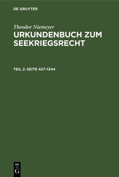 Produktbild: Seite 427&ndash;1244