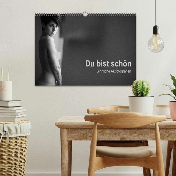 Produktbild: Du bist sch&ouml;n - Sinnliche Aktfotografien (Wandkalender 2026 DIN A3 quer), CALVENDO Monatskalender