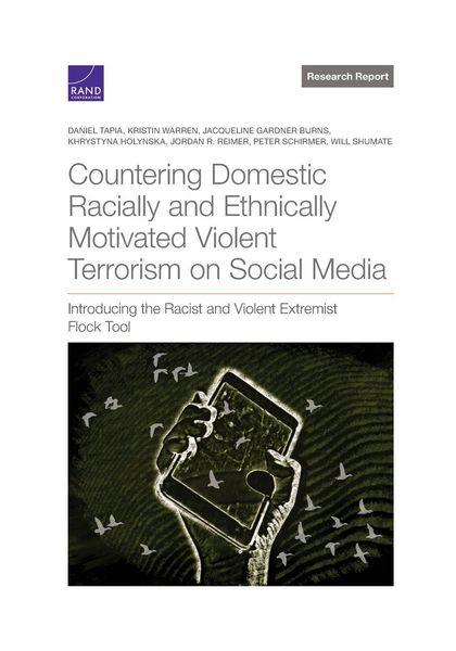 Produktbild: Countering Domestic Racially and Ethnically Motivated Violent Terrorism on Social Media