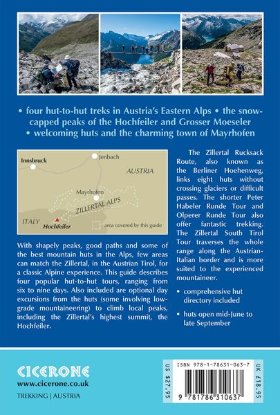 Produktbild: Trekking in Austria's Zillertal Alps