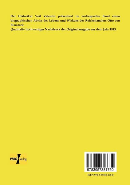 Produktbild: Bismarck und seine Zeit