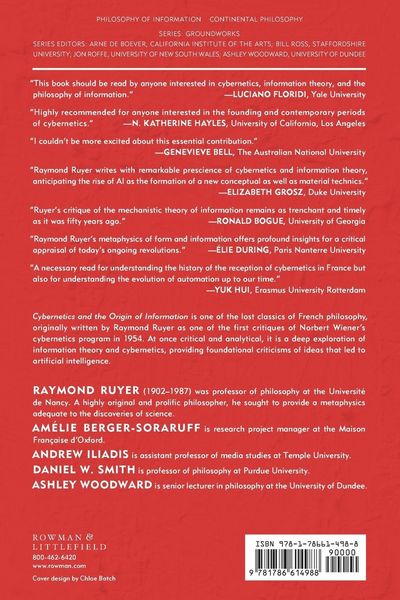Produktbild: Cybernetics and the Origin of Information