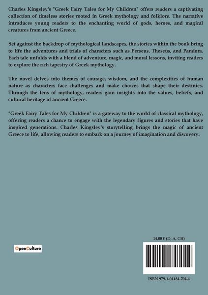 Produktbild: Greek Fairy Tales For My Children