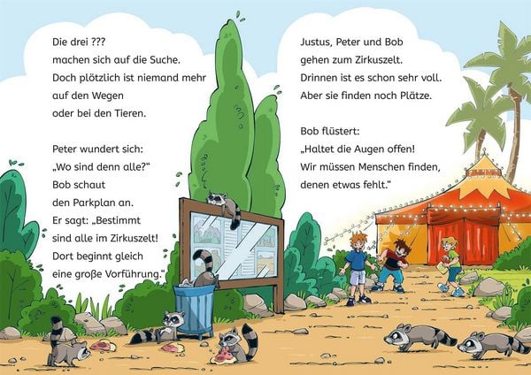 Die drei ??? Kids, Bücherhelden 1. Klasse, Diebe im Tierpark