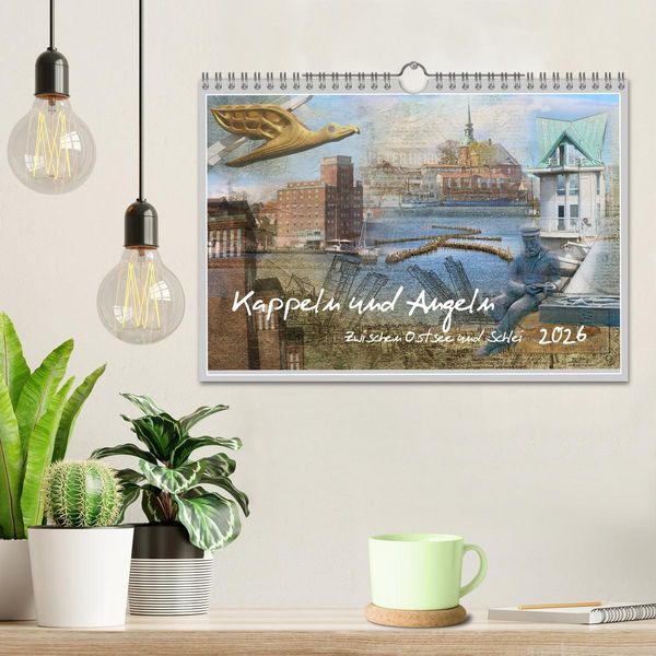 Produktbild: Kappeln und Angeln - Zwischen Ostsee und Schlei (Wandkalender 2026 DIN A4 quer), CALVENDO Monatskalender