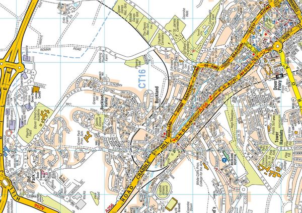 Produktbild: Dover A-Z Pocket Street Map