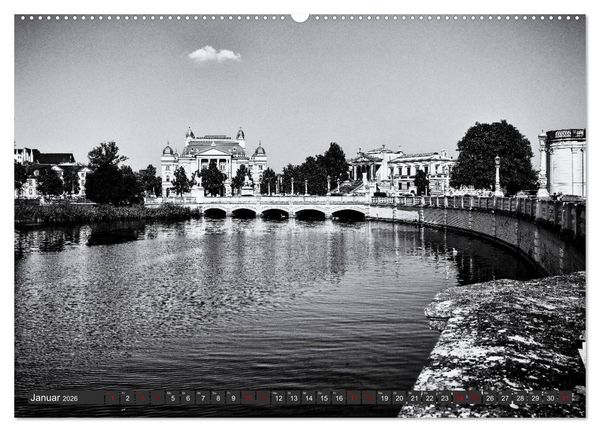 Produktbild: Ein Blick auf Schwerin (Wandkalender 2026 DIN A2 quer), CALVENDO Monatskalender