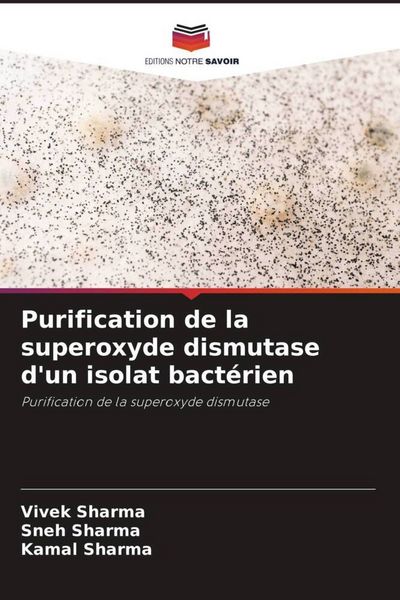 Produktbild: Purification de la superoxyde dismutase d'un isolat bact&eacute;rien