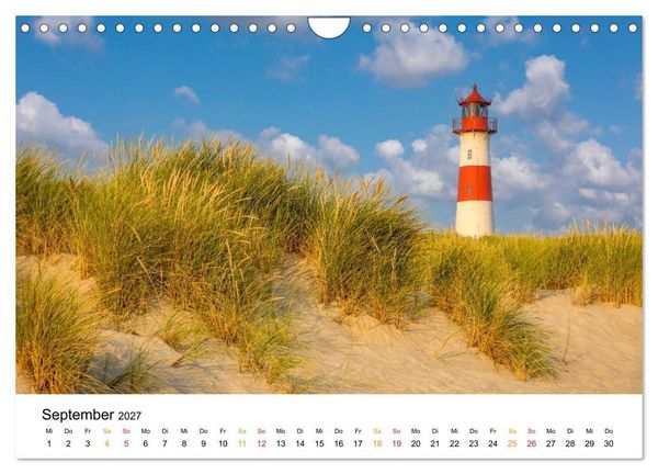 Produktbild: Sylt - Meine Trauminsel (Wandkalender 2027 DIN A4 quer), CALVENDO Monatskalender