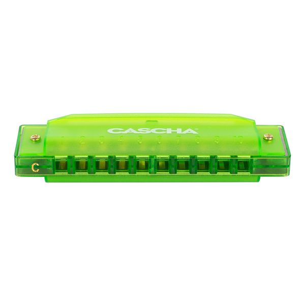 Produktbild: Fun Blues Mundharmonika Green (incl. hard case and flyer)