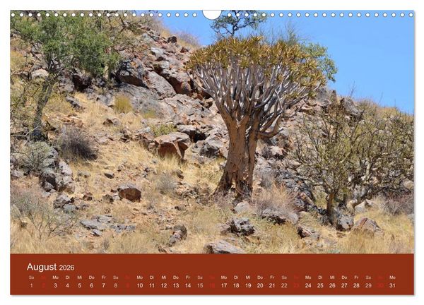 Produktbild: Namibia (Wandkalender 2026 DIN A3 quer), CALVENDO Monatskalender