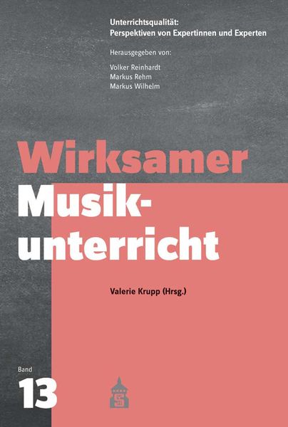 Produktbild: Wirksamer Musikunterricht