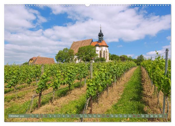 Produktbild: Romantisches Mainfranken (hochwertiger Premium Wandkalender 2026 DIN A2 quer), Kunstdruck in Hochglanz
