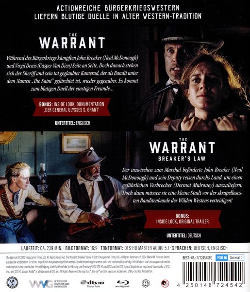 Produktbild: The Warrant: Gesamtbox [2 BRs]