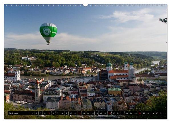 Produktbild: Pittoreskes Passau (Wandkalender 2026 DIN A2 quer), CALVENDO Monatskalender