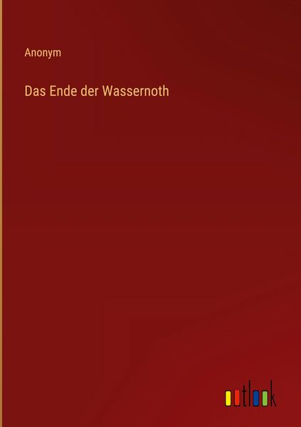 Produktbild: Das Ende der Wassernoth