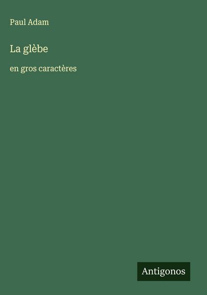 Produktbild: La gl&egrave;be