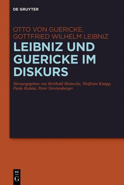 Produktbild: Leibniz und Guericke im Diskurs