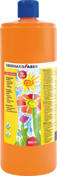 Produktbild: EFACOLOR Tempera 1000 ml kadiumorange
