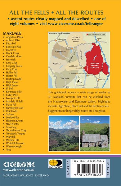 Produktbild: Walking the Lake District Fells - Mardale and the Far East