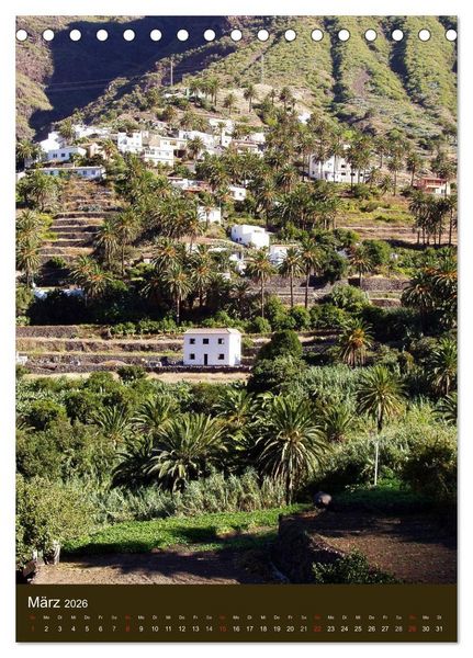 Produktbild: Inseltraum La Gomera (Tischkalender 2026 DIN A5 hoch), CALVENDO Monatskalender