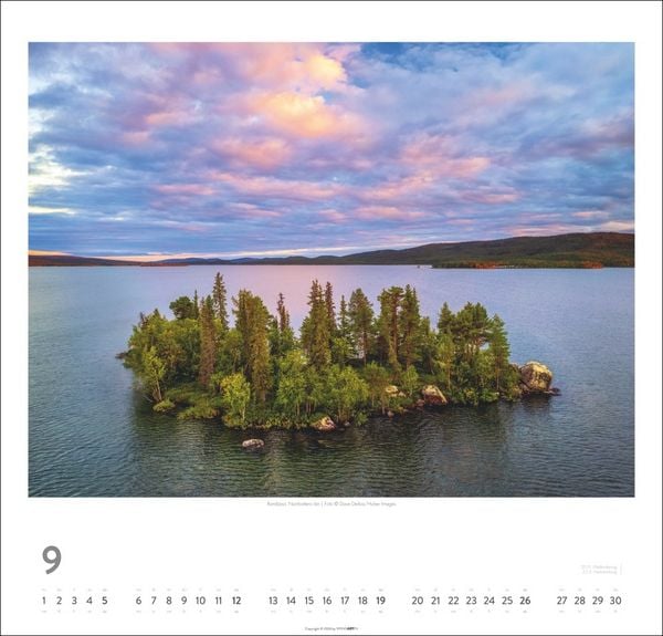 Produktbild: Schweden Kalender 2027 - Licht und Wasser