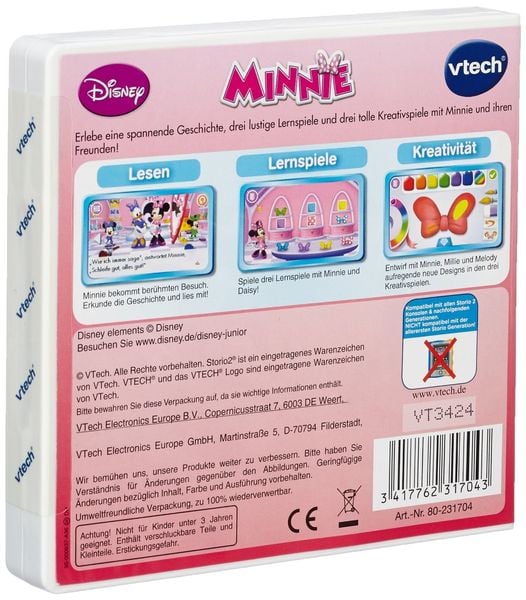 VTech - Storio 2 Lernspiel: Minnies Schleifen Boutique