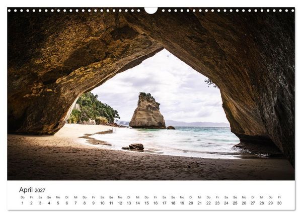 Produktbild: Naturschauspiel Neuseeland (Wandkalender 2027 DIN A3 quer), CALVENDO Monatskalender