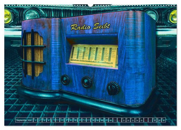 Produktbild: Lebensfreude Radio (Wandkalender 2026 DIN A2 quer), CALVENDO Monatskalender