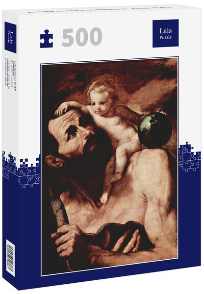 Lais Puzzle José de Ribera - Hl. Christophorus mit dem Jesuskind 500 Teile