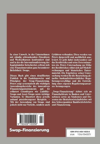 Produktbild: Swap-Finanzierung