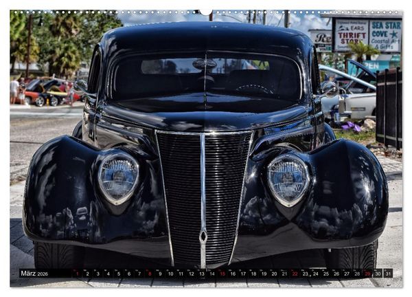 Produktbild: American Hot Rod (hochwertiger Premium Wandkalender 2026 DIN A2 quer), Kunstdruck in Hochglanz