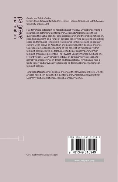 Produktbild: Rethinking Contemporary Feminist Politics