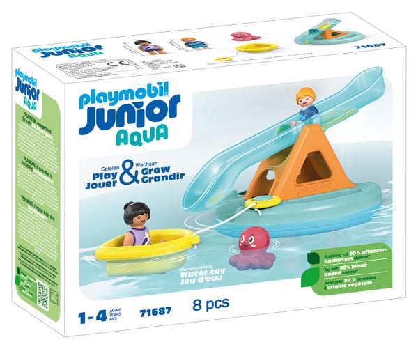 Produktbild: 71687 JUNIOR Badeinsel mit Wasserrutsche