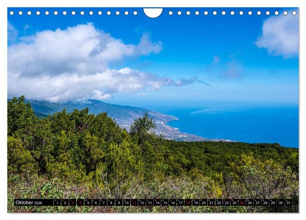 Produktbild: La Palma - Landschaften und Meer (Wandkalender 2026 DIN A4 quer), CALVENDO Monatskalender