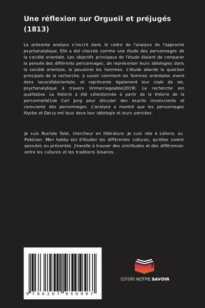 Produktbild: Une r&eacute;flexion sur Orgueil et pr&eacute;jug&eacute;s (1813)